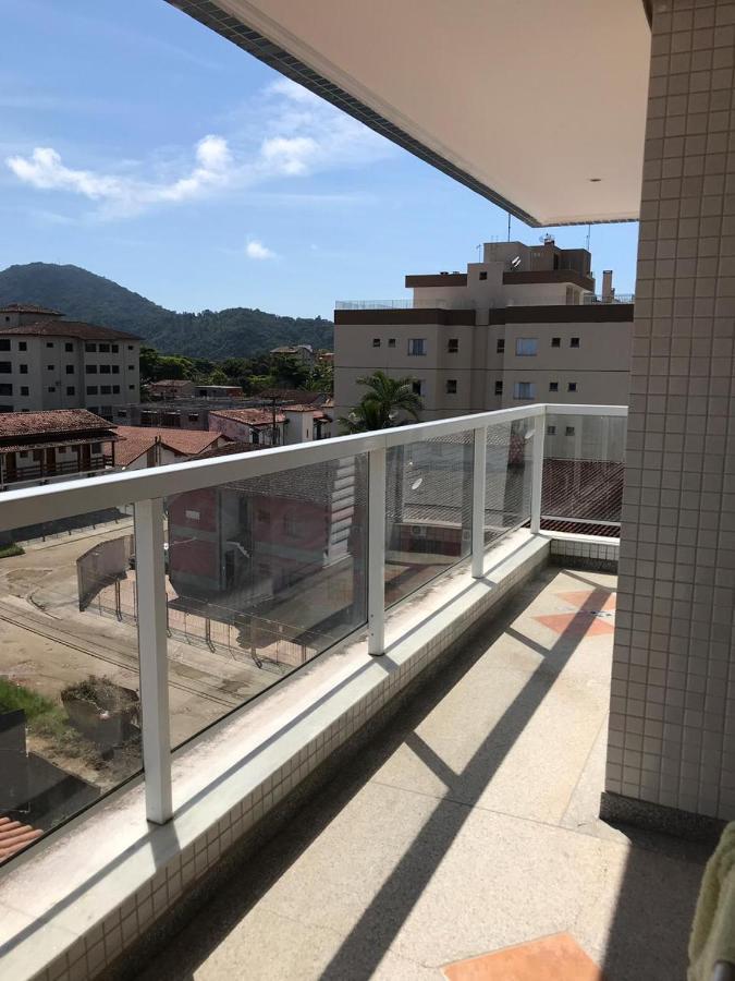 Apto Ubatuba Com Piscina Exterior photo